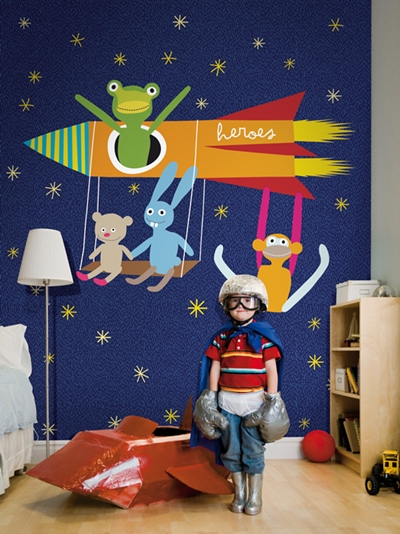murales infantiles coordonne Murales infantiles y papeles pintados de Coordonne